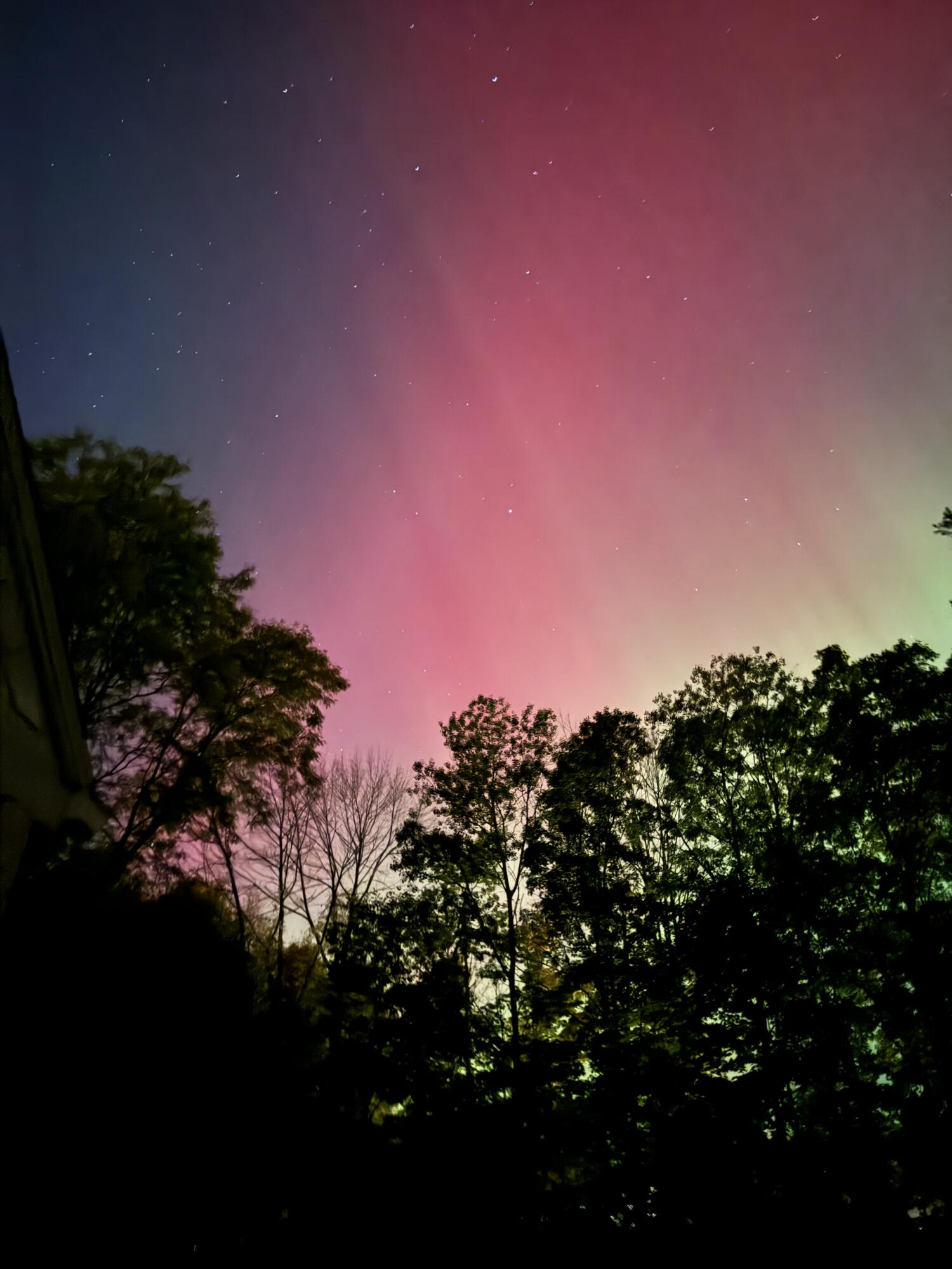 72 Pride Street Westbrook, ME 04092 - Photo 43 of 45 72 Pride Backyard northern lights