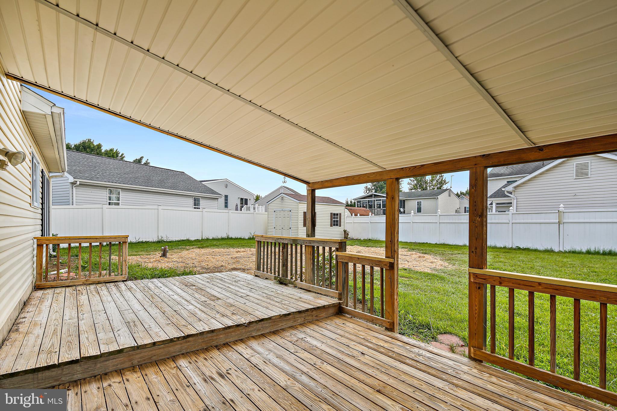 7103 Olivia Road Middle River, MD 21220 - Photo 4 of 31 Covered Rear Deck