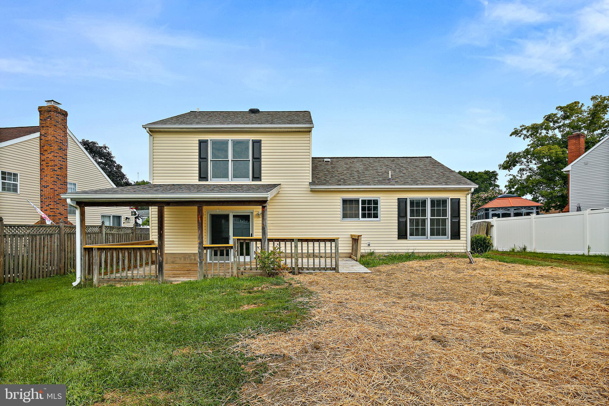 7103 Olivia Road Middle River, MD 21220 - Photo 7 of 31 newly seeded area