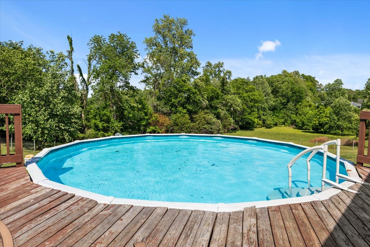 109 Bessie Clark Road Erin, TN 37061 - Photo 36 of 43 a view of a swimming pool with a yard and plants