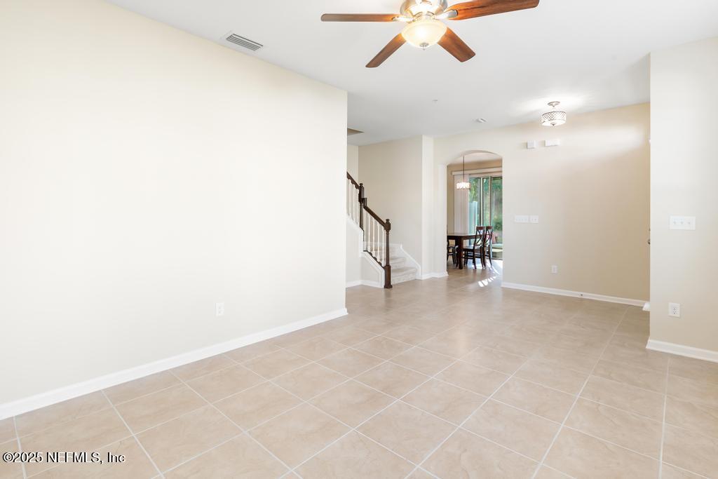 102 San Briso Way St. Augustine, FL 32092 - Photo 12 of 62 a view of a livingroom with a staircase