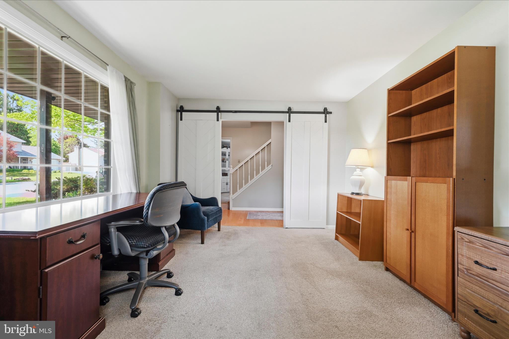 1828 North Eden Road Lancaster, PA 17601 - Photo 11 of 56 a view of a workspace with furniture and a window