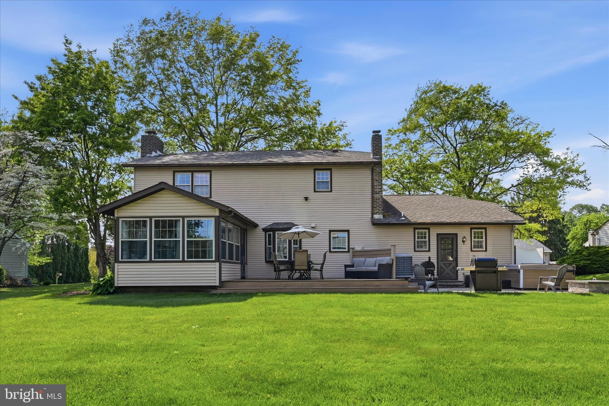 1828 North Eden Road Lancaster, PA 17601 - Photo 45 of 56 a front view of a house with a garden