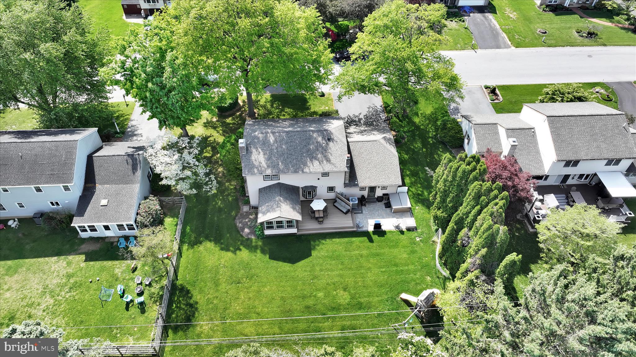 1828 North Eden Road Lancaster, PA 17601 - Photo 50 of 56 an aerial view of residential house with outdoor space