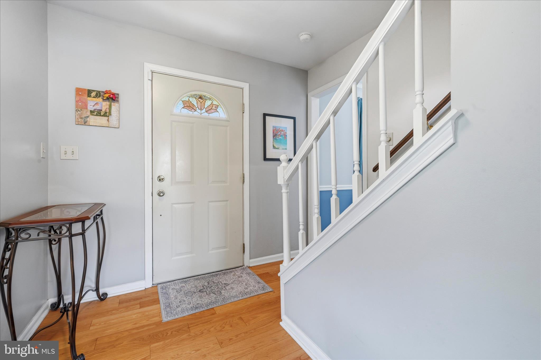 1828 North Eden Road Lancaster, PA 17601 - Photo 9 of 56 a view of a hallway with wooden floor and staircase