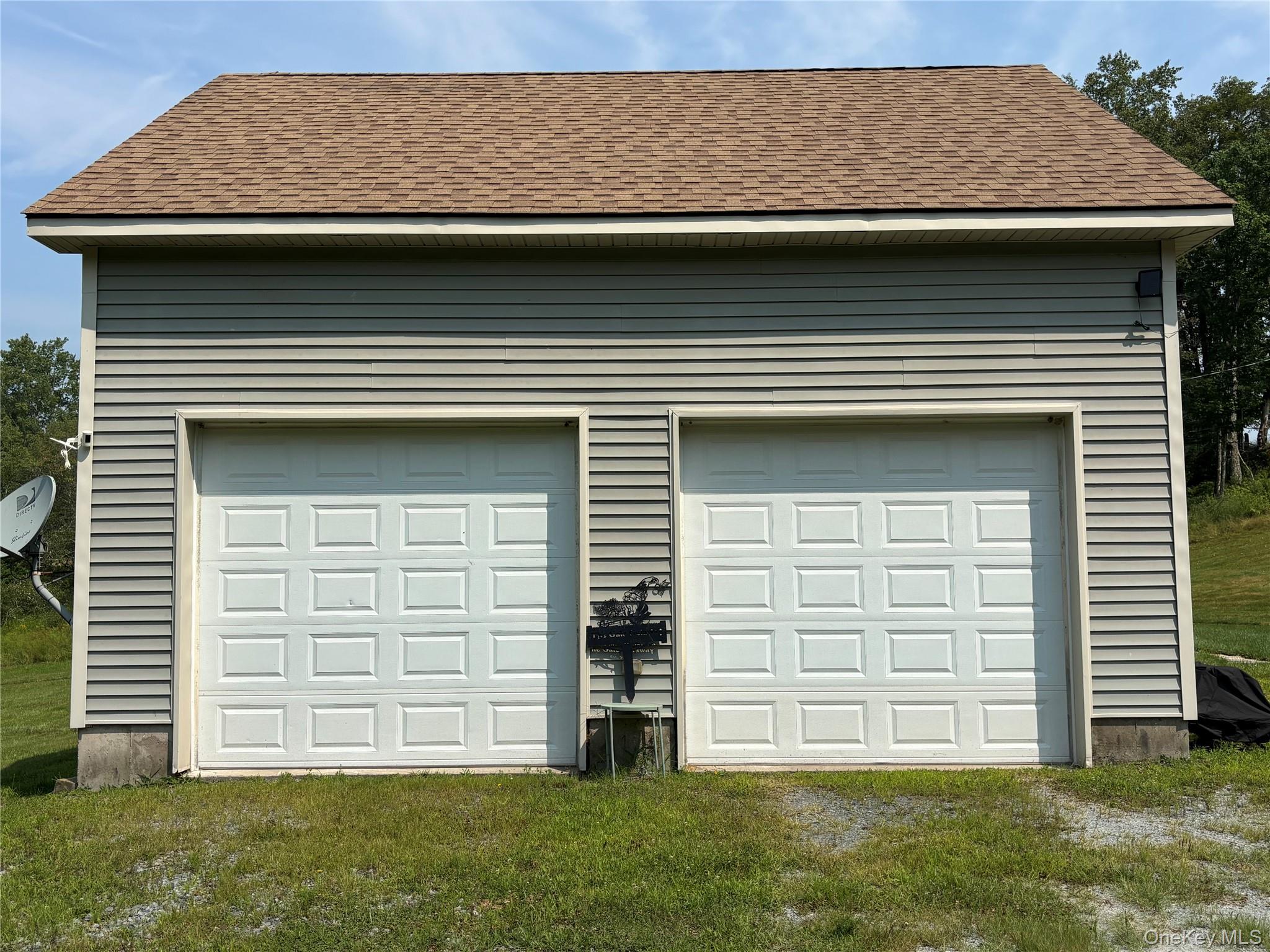 595 Hurd And Parks Road Swan Lake, NY 12783 - Photo 11 of 43 View of detached garage