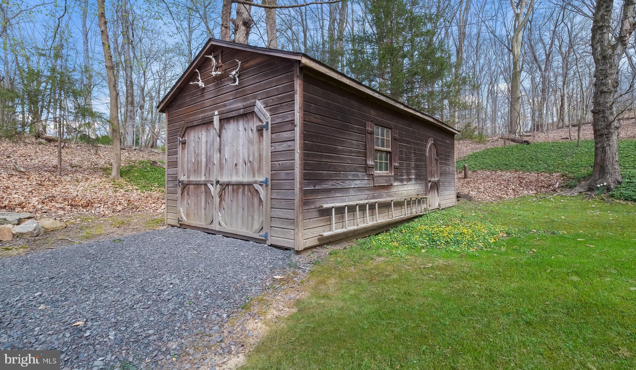 4395 Church Road Doylestown, PA 18902 - Photo 36 of 37 Larger Shed at End of Driveway