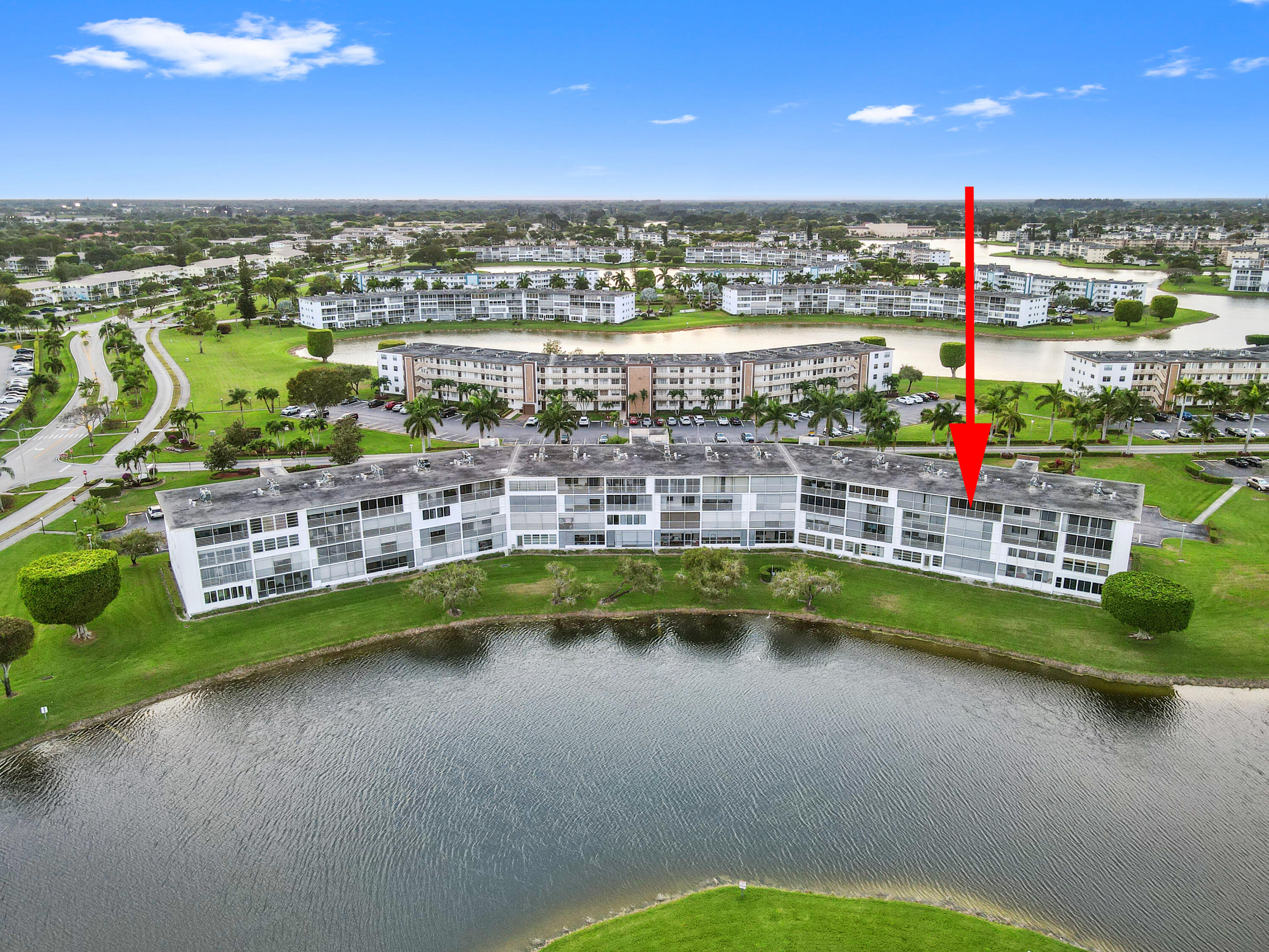 4016 Guildford East, Unit A Boca Raton, FL 33434 - Photo 1 of 27 22 drone 02