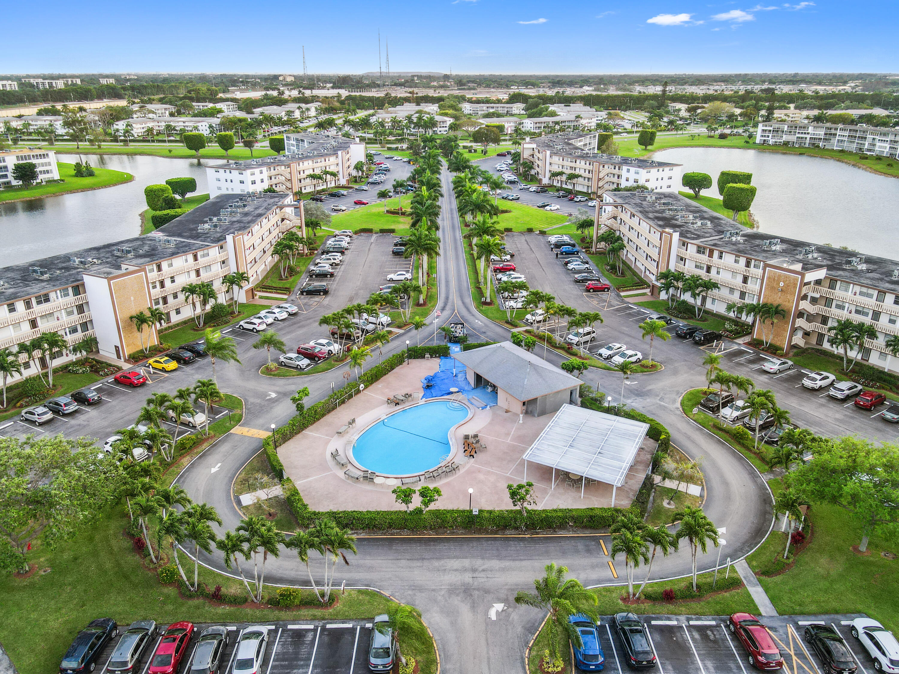 4016 Guildford East, Unit A Boca Raton, FL 33434 - Photo 25 of 27 25 drone 05