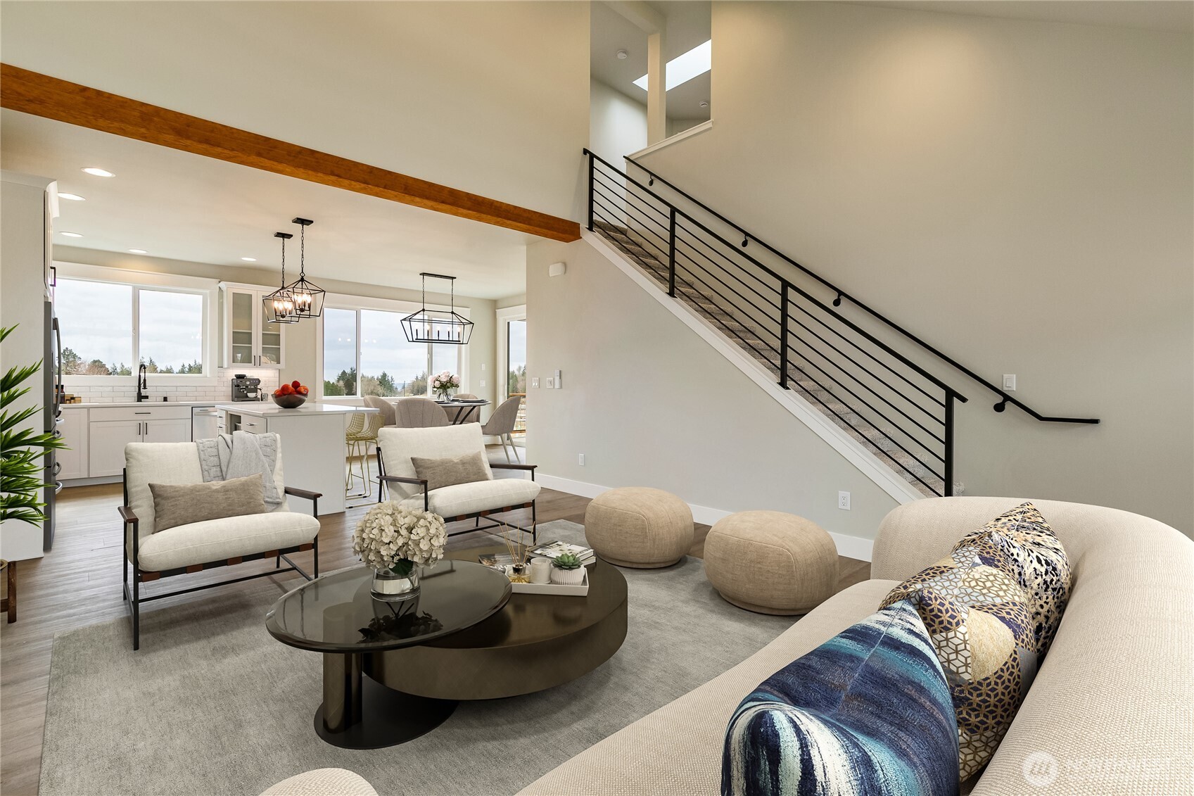5950 Ranch Loop Ferndale, WA 98248 - Photo 3 of 6 a living room with furniture and a dining table