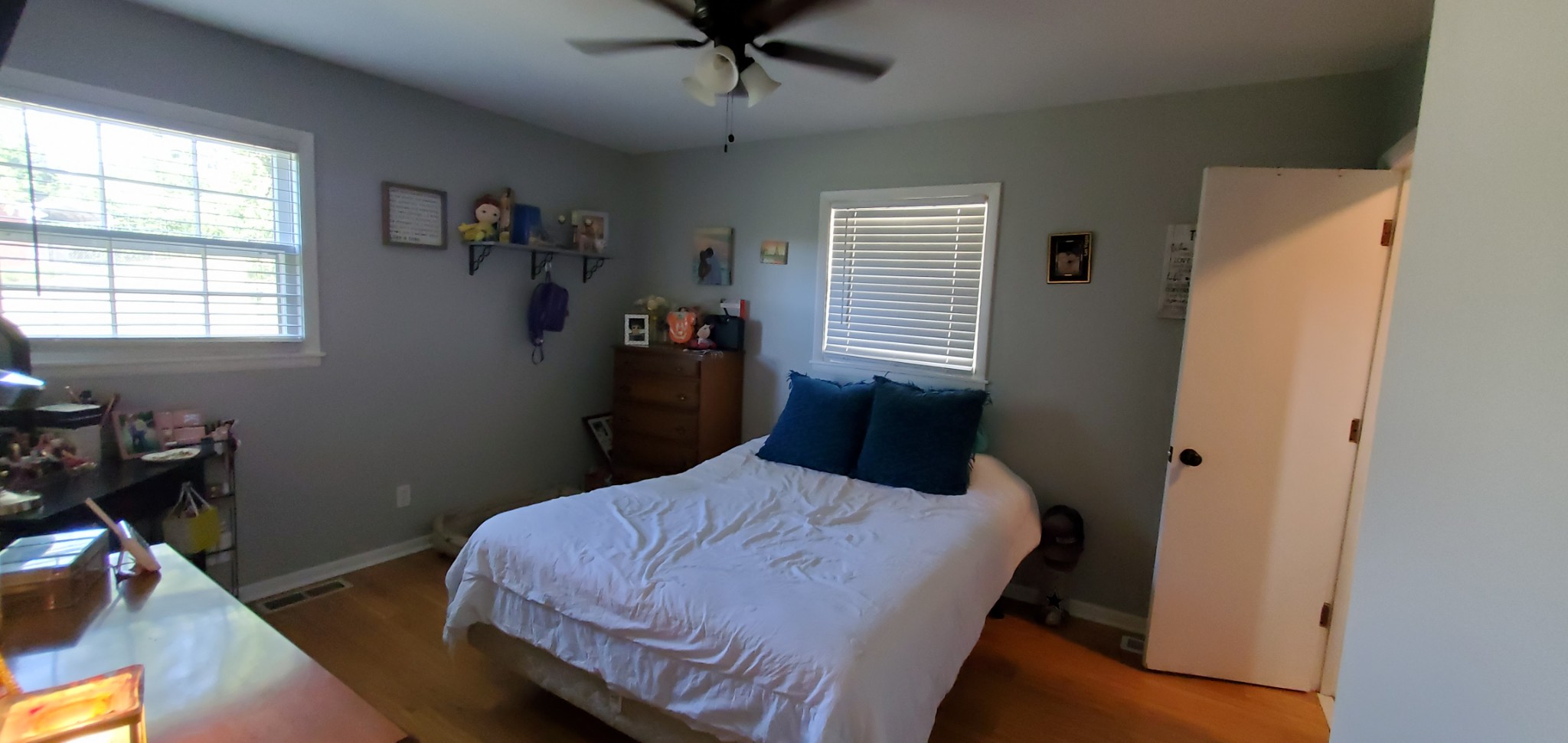 1915 Crescentview Road Pulaski, TN 38478 - Photo 20 of 28 a bed sitting in a bedroom next to a window
