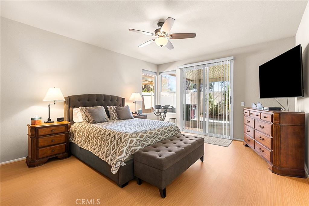 1318 South Bay Hill Road Banning, CA 92220 - Photo 17 of 53 Primary Bedroom with Slider leading to Back Yard