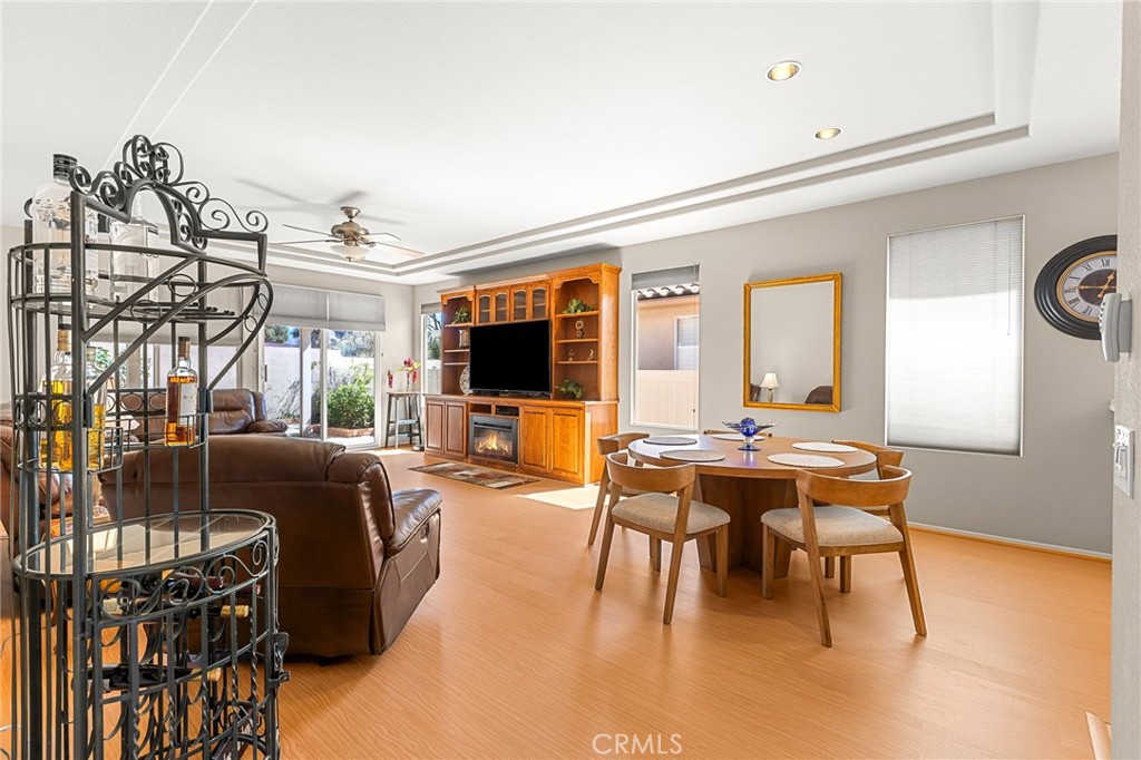 1318 South Bay Hill Road Banning, CA 92220 - Photo 6 of 53 Great Room with Coffered Ceiling