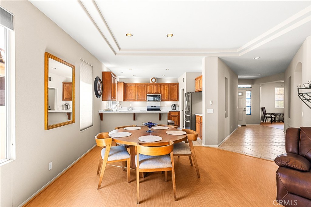 1318 South Bay Hill Road Banning, CA 92220 - Photo 9 of 53 Dining Area and Kitchen