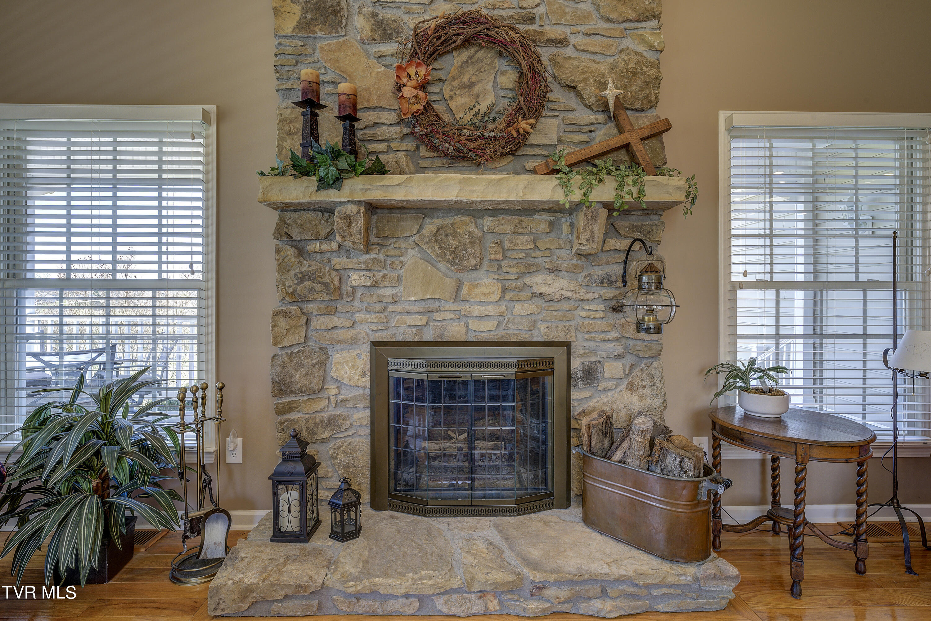 219 County Farm Road Jonesborough, TN 37659 - Photo 15 of 81 Stone fire place