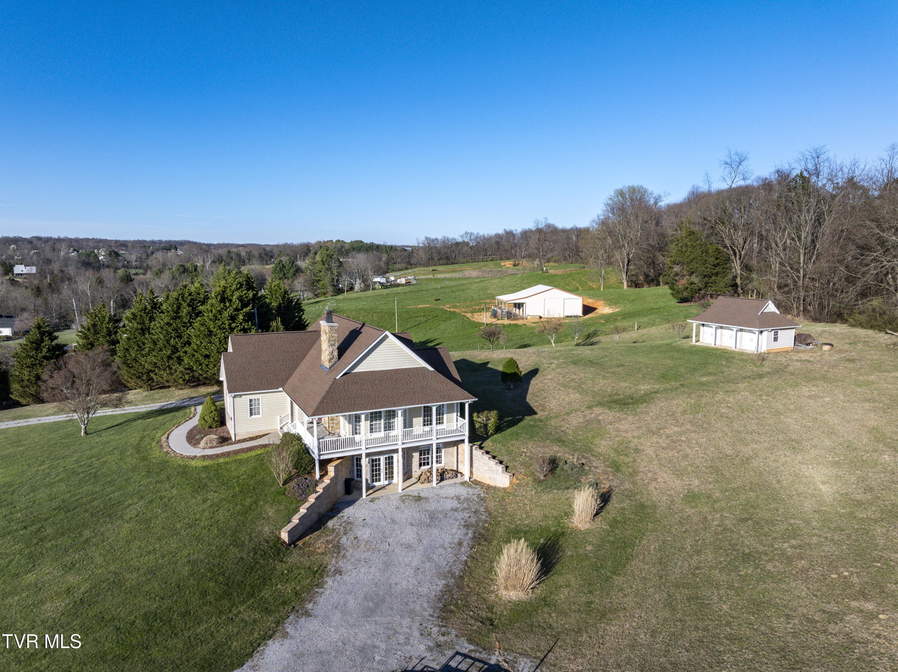 219 County Farm Road Jonesborough, TN 37659 - Photo 53 of 81 Aerial view