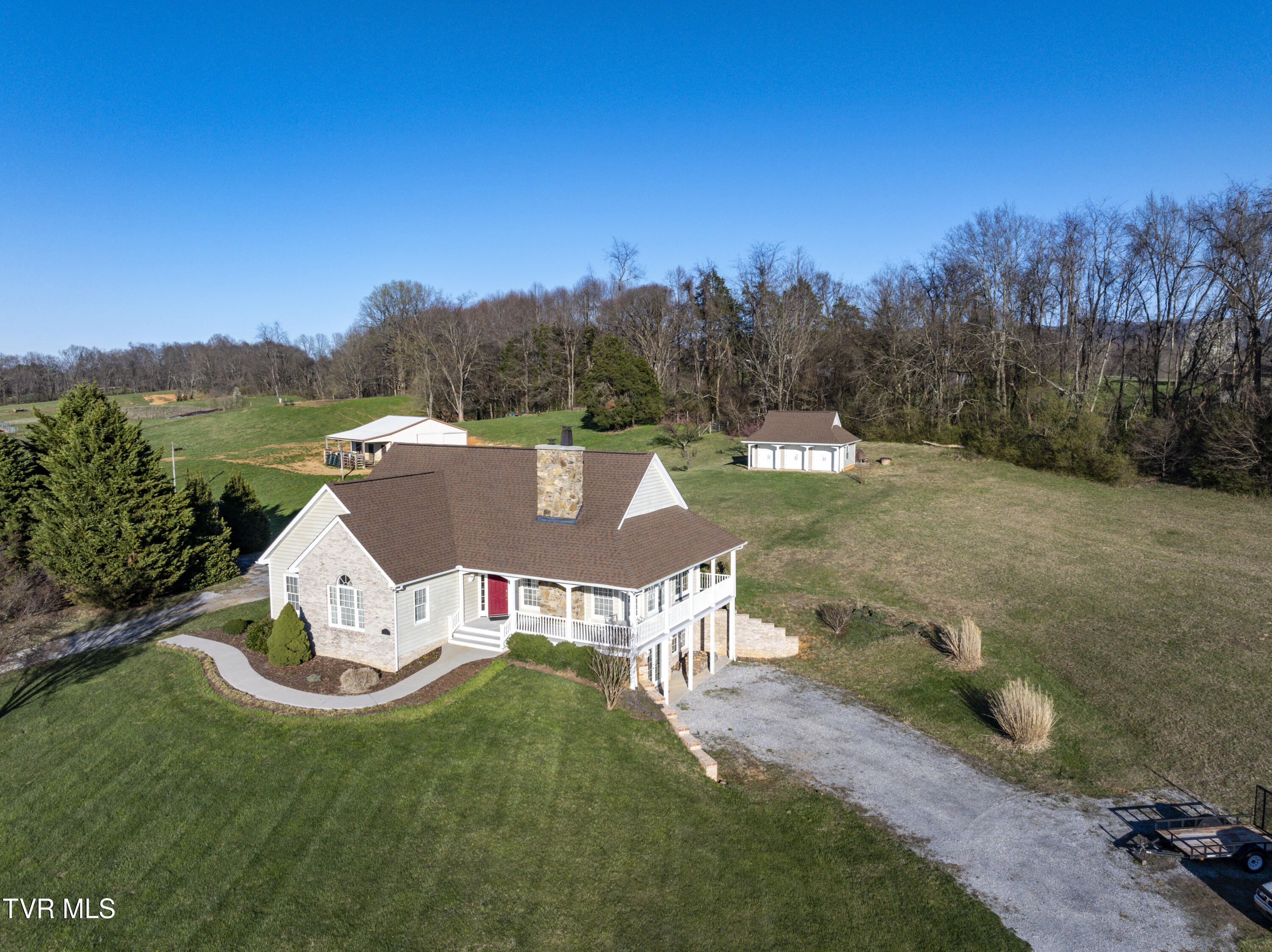 219 County Farm Road Jonesborough, TN 37659 - Photo 54 of 81 Aerial View