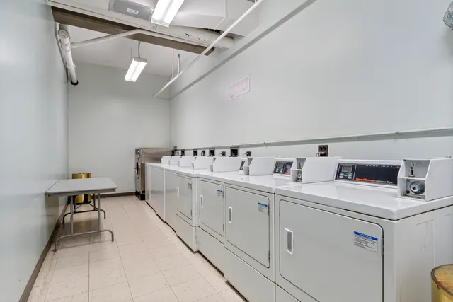 a view of bike garage