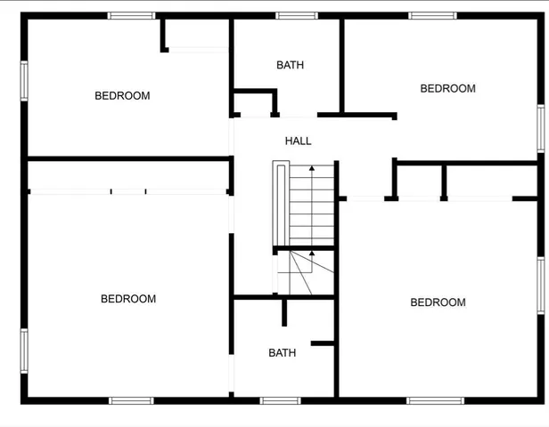 a picture of a floor plan