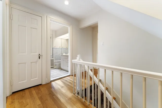 a view of entryway and hall