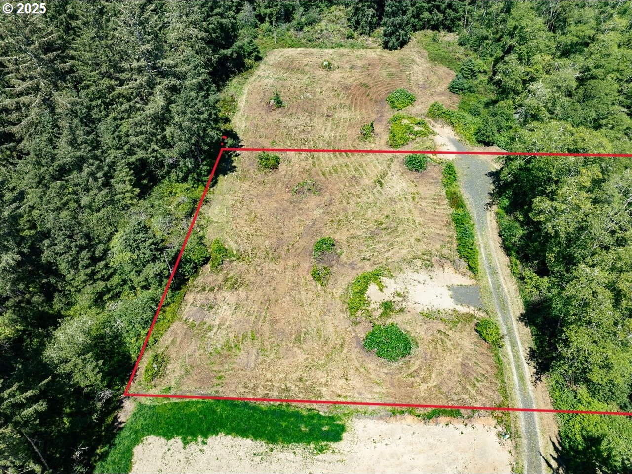 10501 Pearl Lane Long Beach, WA 98631 - Photo 2 of 9 an aerial view of a yard