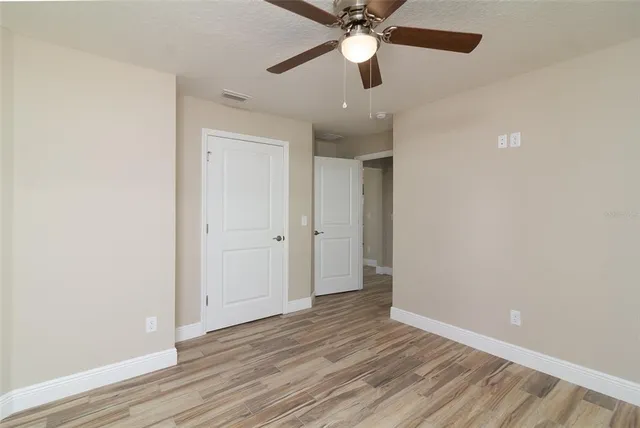 wooden floor in an empty room