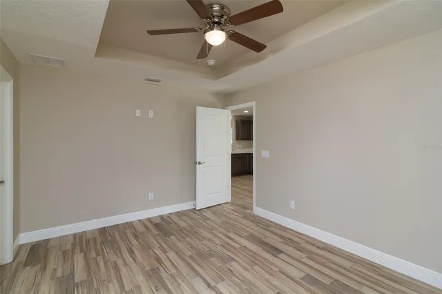 wooden floor in an empty room
