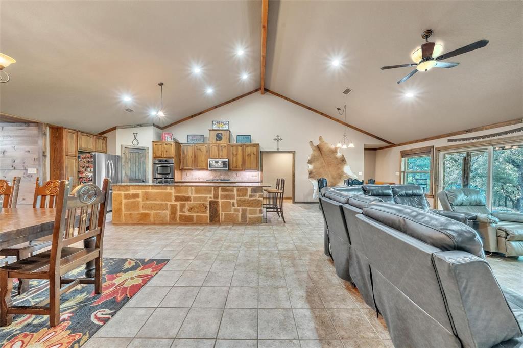 139 Pr-1537 Road Bridgeport, TX 76426 - Photo 25 of 40 a large room with lots of furniture and a large window