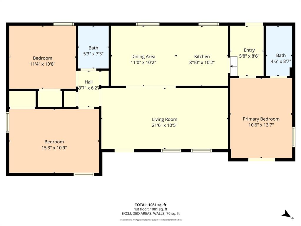 3904 North 21st A Street Waco, TX 76708 - Photo 26 of 26 Floor plan