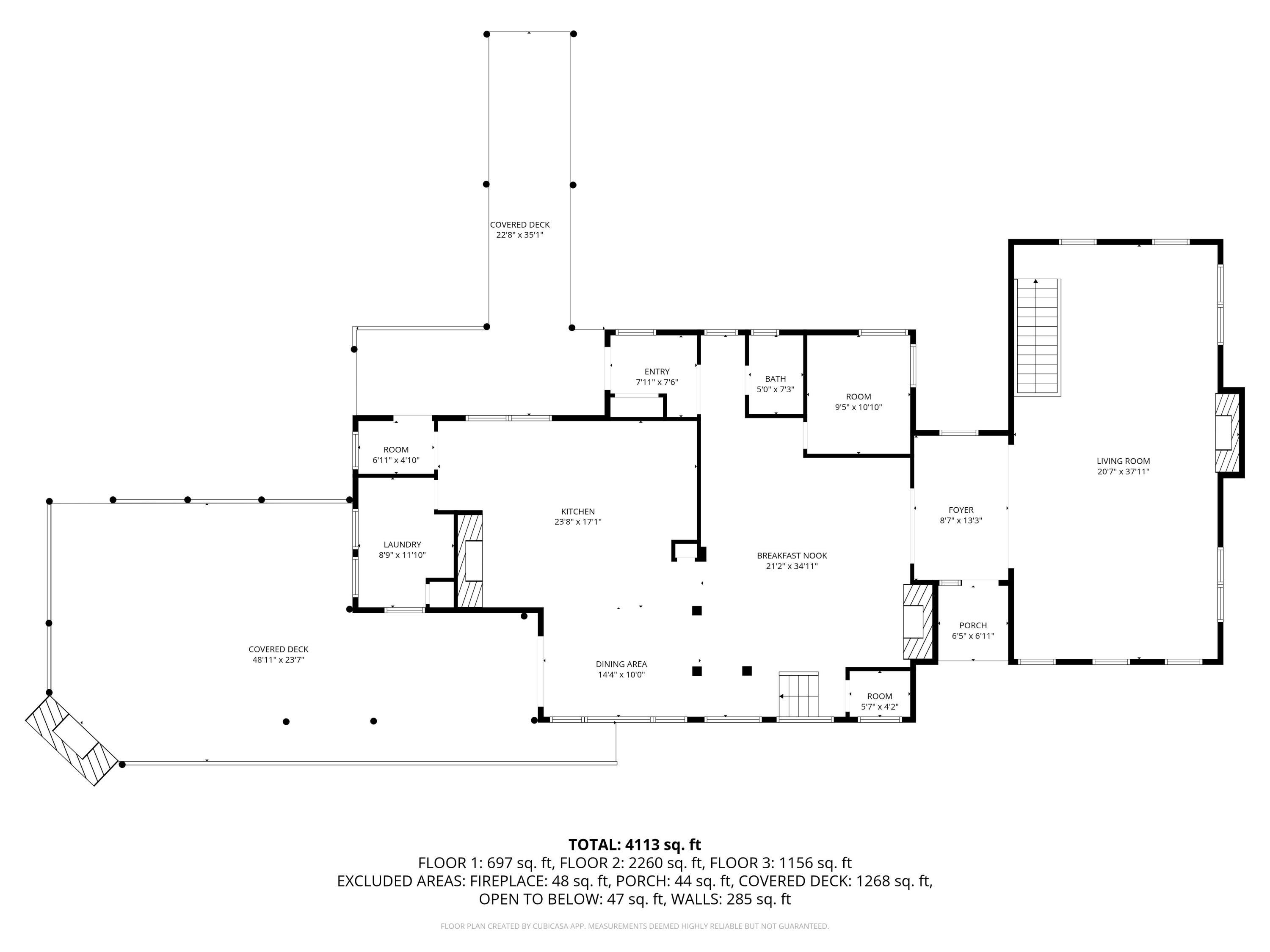 225 West Shore Road Saranac Lake, NY 12983 - Photo 68 of 71 2D Floor Plan for 245 West Lake Shore Ro