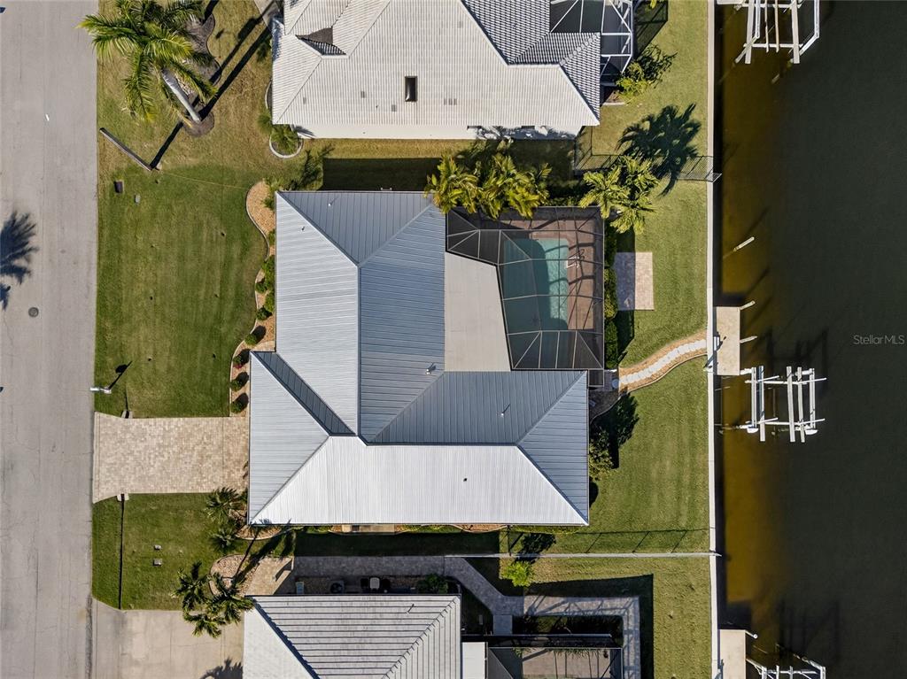 926 Genoa Court Punta Gorda, FL 33950 - Photo 35 of 41 an aerial view of a house with a garden