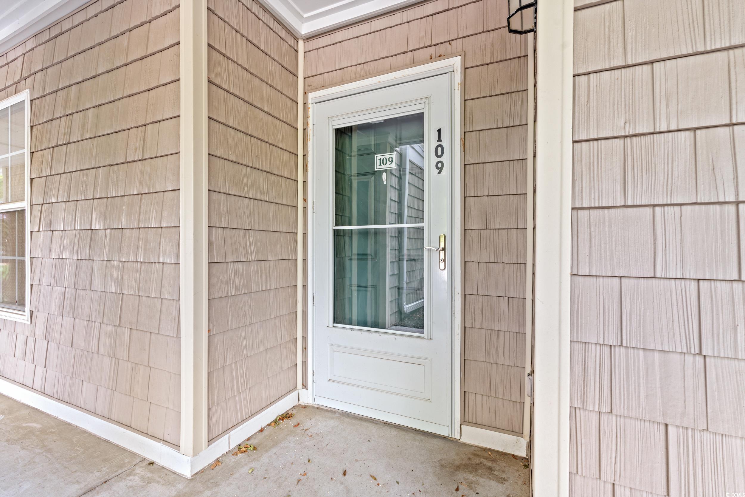 6016 Dick Pond Road, Unit 109 Myrtle Beach, SC 29588 - Photo 3 of 35 View of entrance to property
