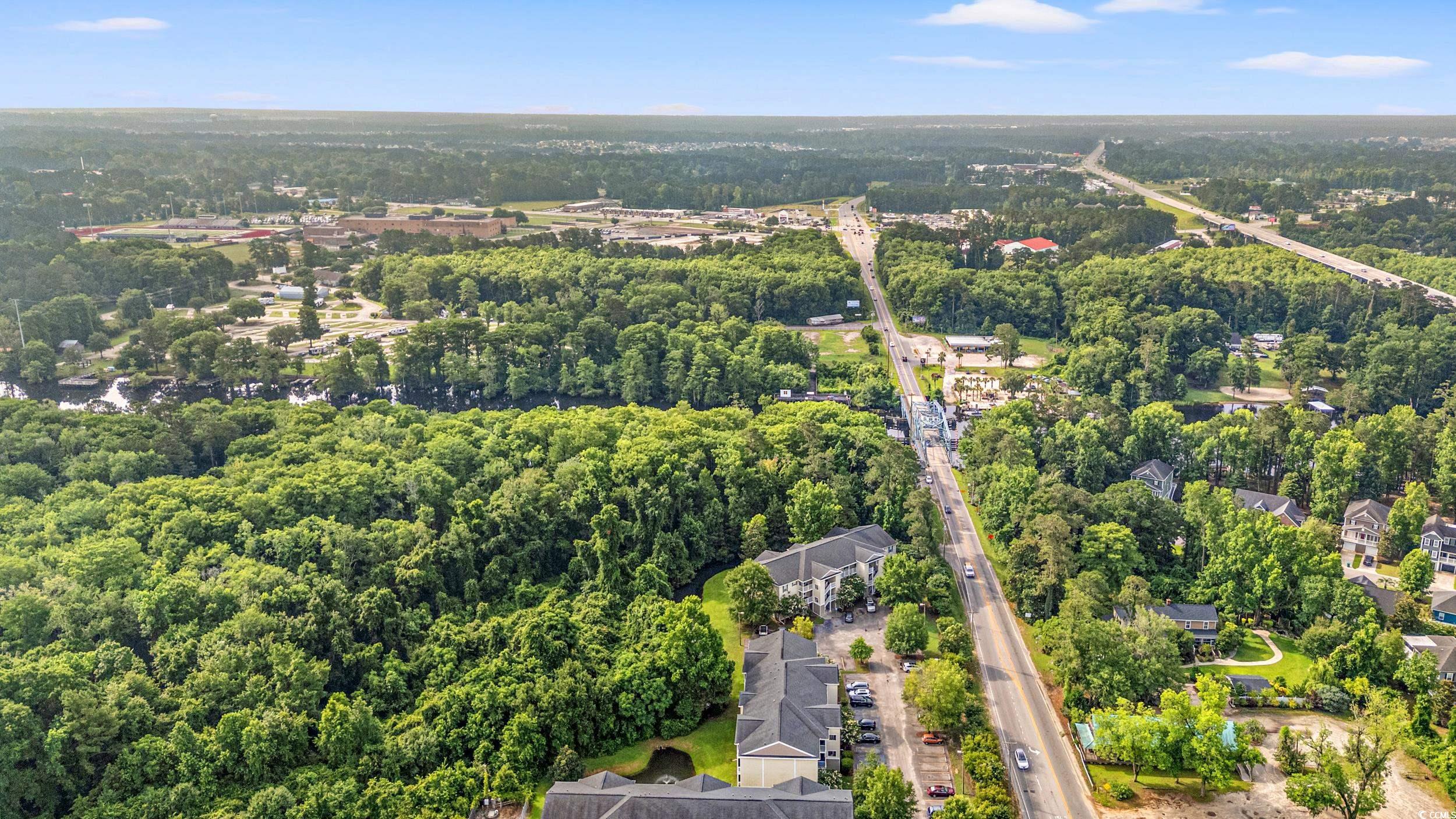 6016 Dick Pond Road, Unit 109 Myrtle Beach, SC 29588 - Photo 35 of 35 Aerial view of property and surrounding area featu