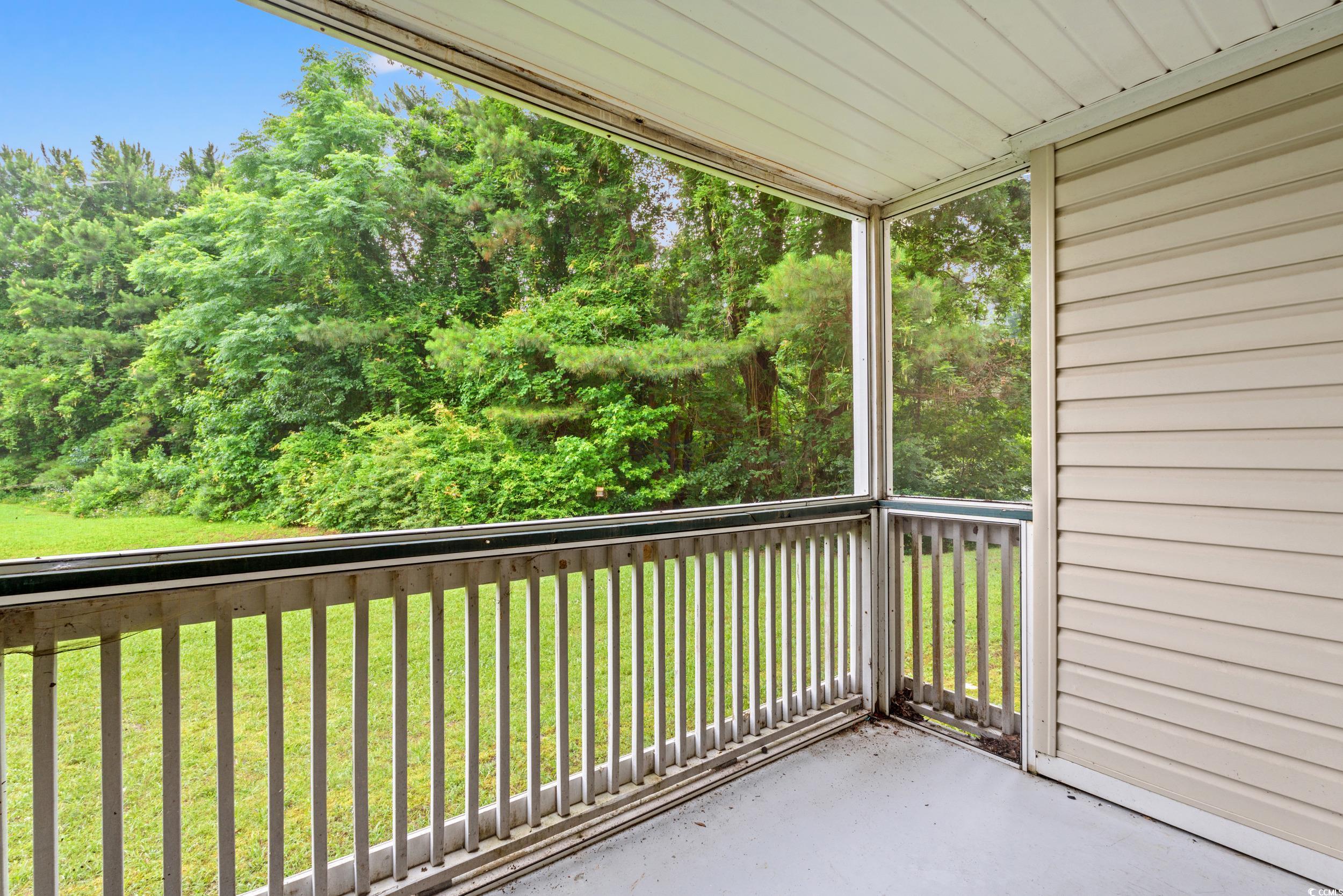 6016 Dick Pond Road, Unit 109 Myrtle Beach, SC 29588 - Photo 9 of 35 View of balcony
