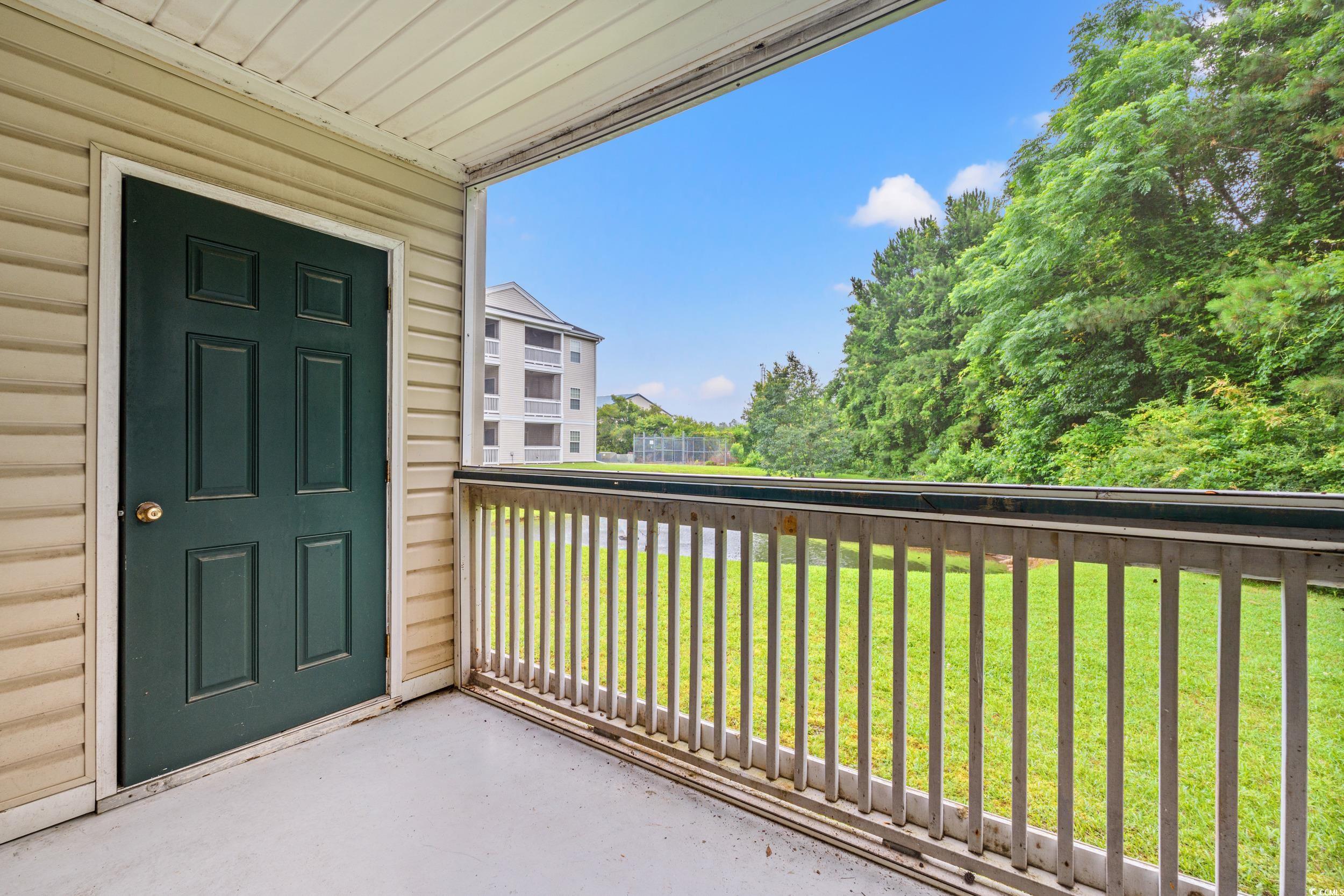 6016 Dick Pond Road, Unit 109 Myrtle Beach, SC 29588 - Photo 10 of 35 View of balcony
