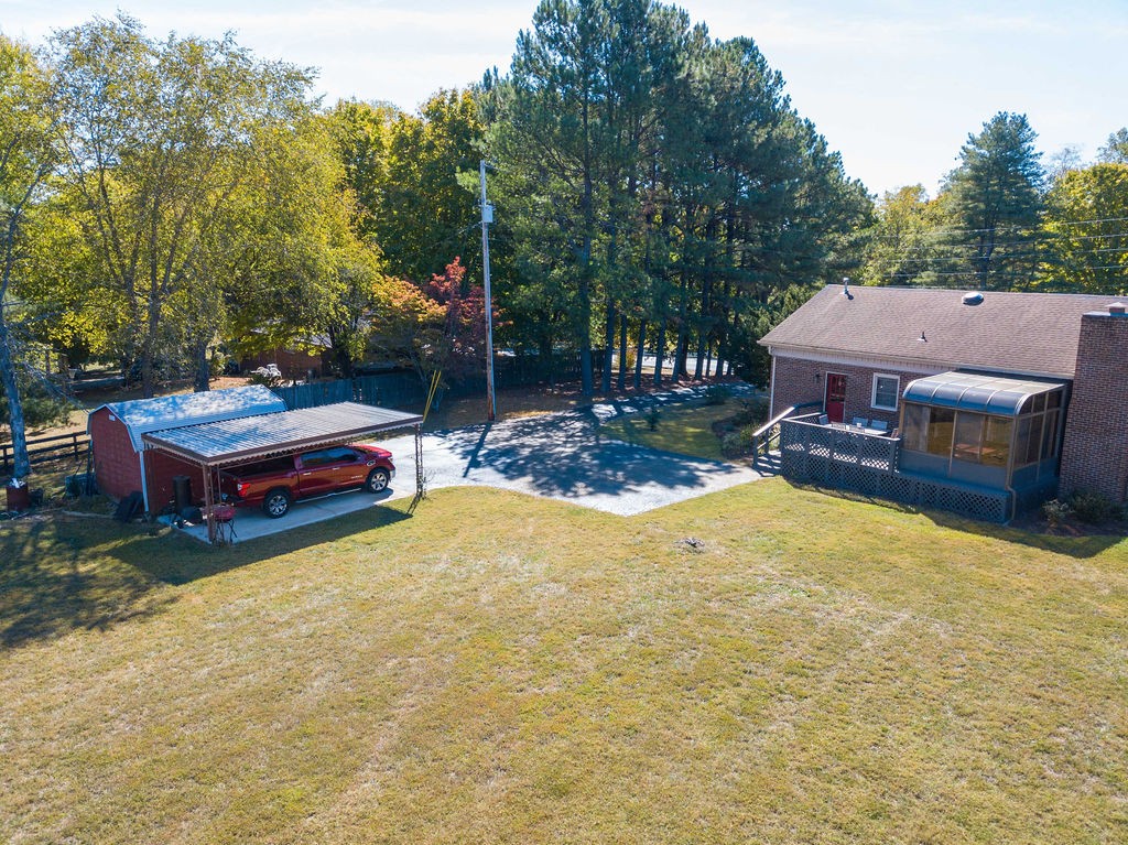 4468 Mt Zion Road Springfield, TN 37172 - Photo 47 of 48 a view of a house with backyard and sitting area
