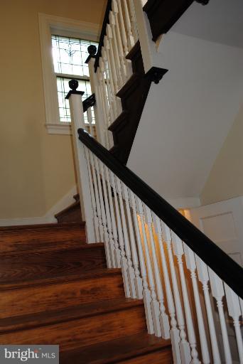 2418 Ken Oak Road Baltimore, MD 21209 - Photo 5 of 18 wood staircase to second floor