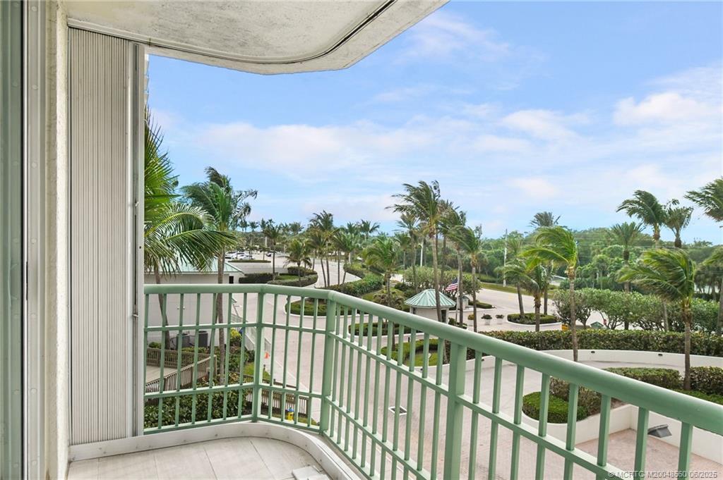 8600 South Ocean Drive, Unit 306 Jensen Beach, FL 34957 - Photo 49 of 76 a view of a balcony