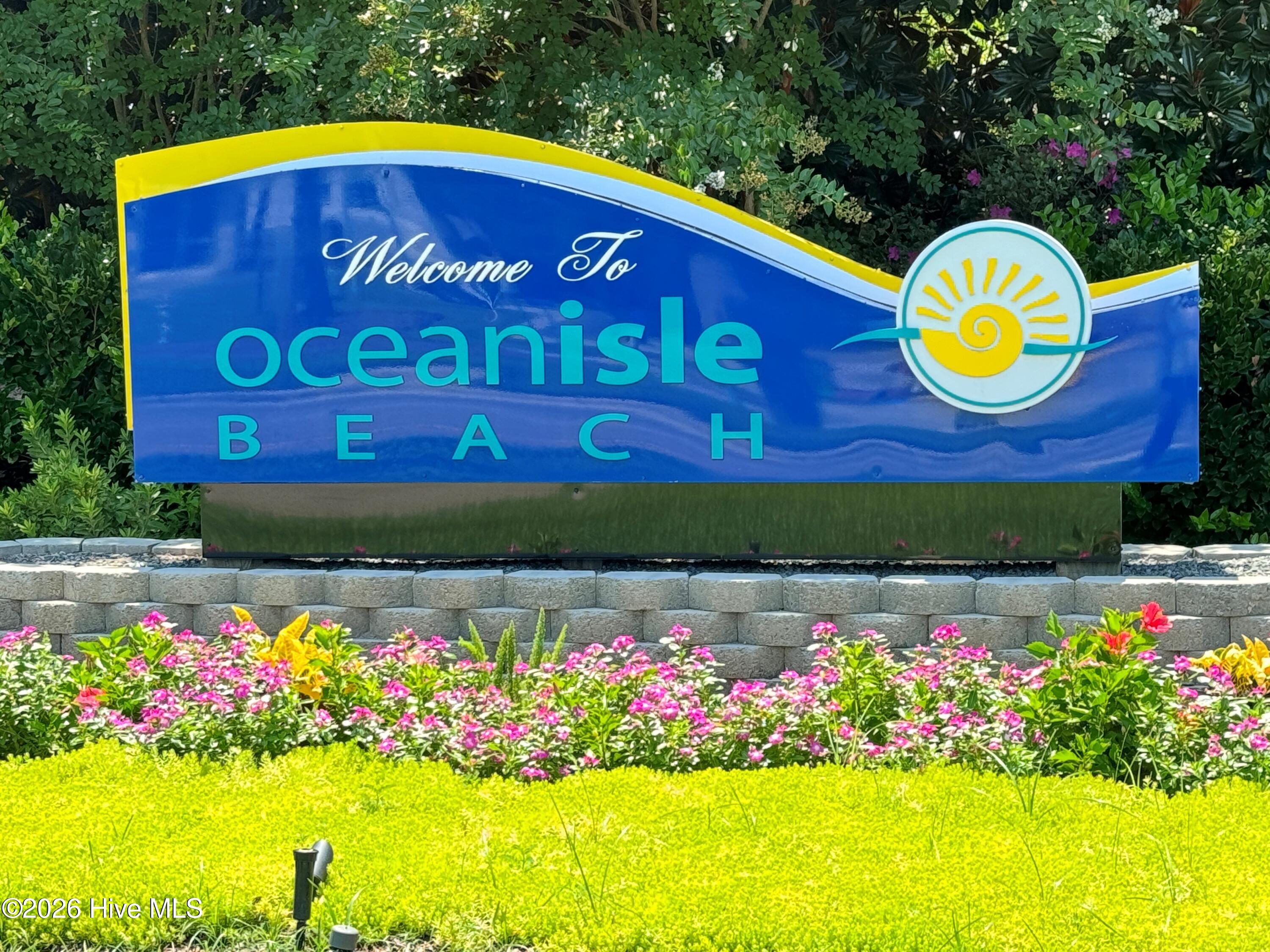 1393 Long Pond Road Southwest Ocean Isle Beach, NC 28469 - Photo 53 of 56 wecome sign OIB