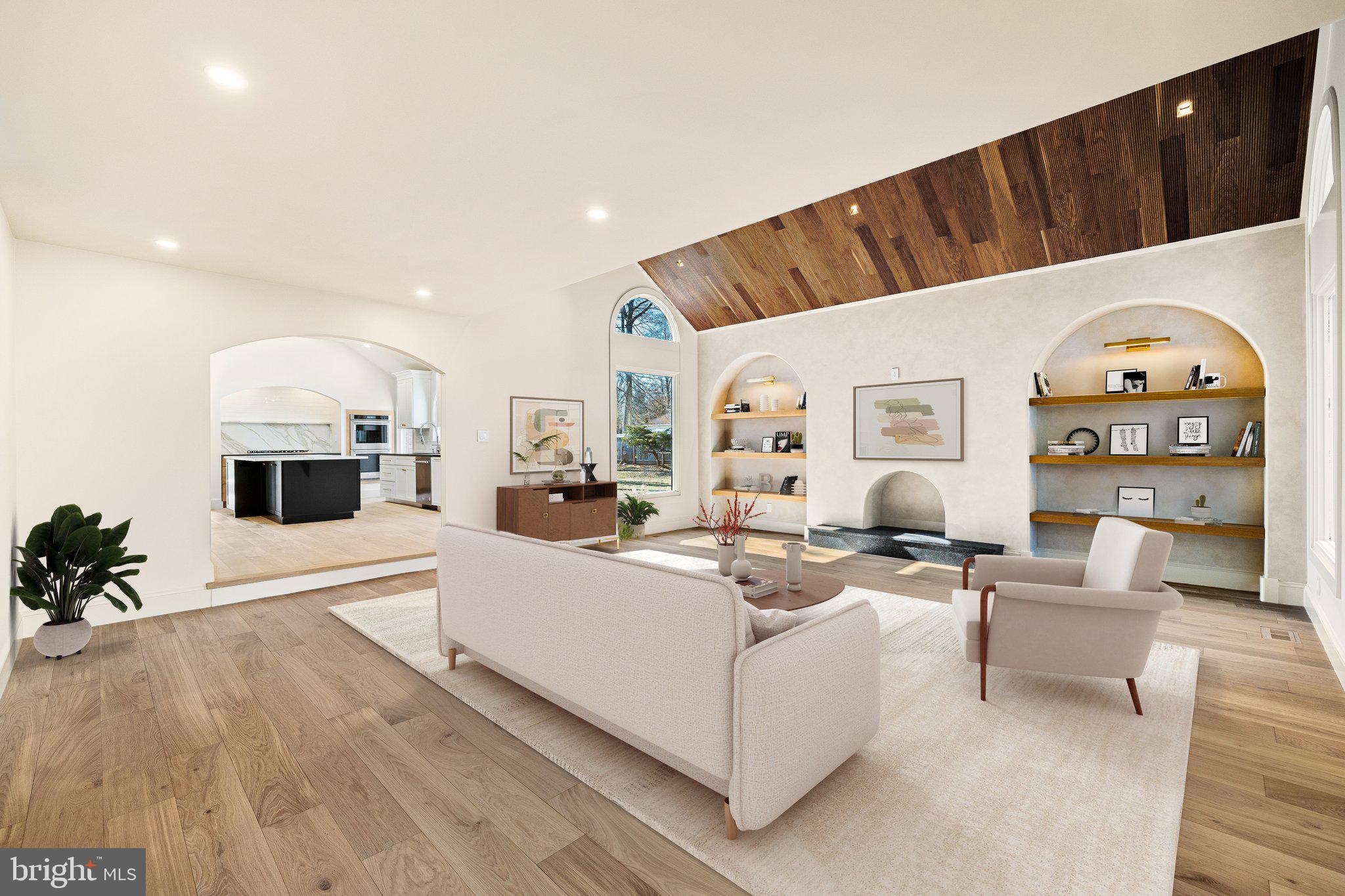 1555 Beechnut Circle Ambler, PA 19002 - Photo 21 of 58 a living room with furniture and a large window