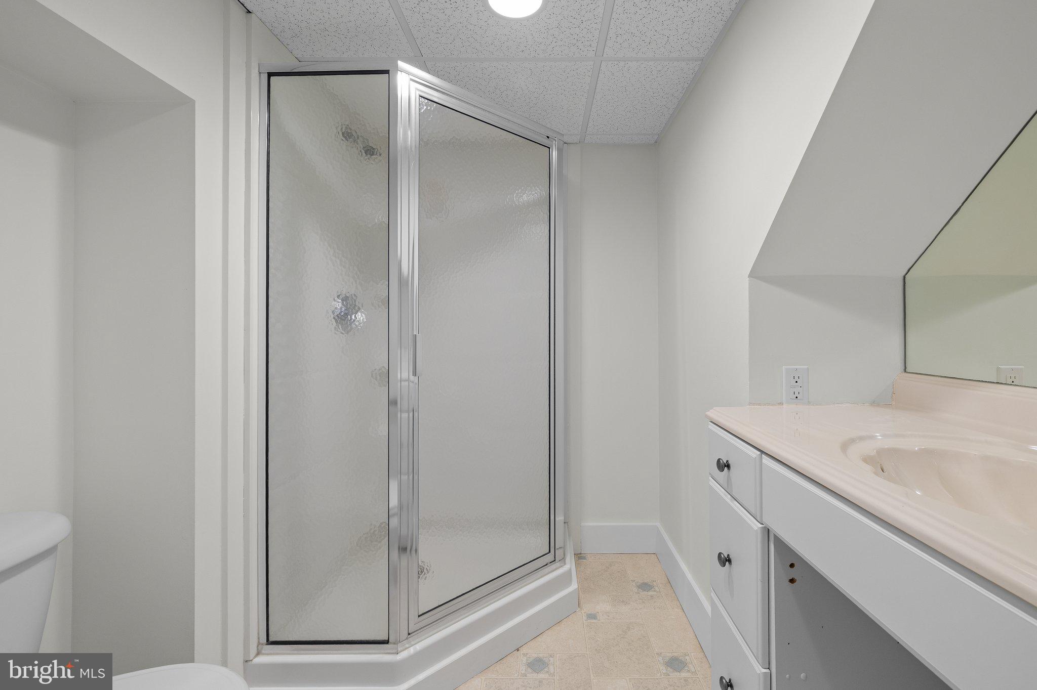 1555 Beechnut Circle Ambler, PA 19002 - Photo 51 of 58 a bathroom with a shower sink and mirror