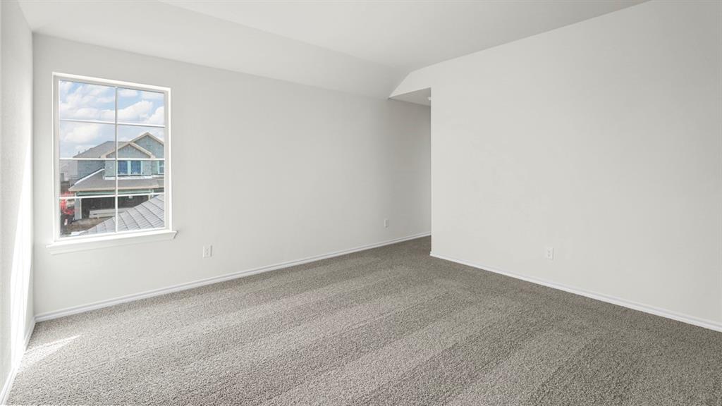 216 Pheasant Run Road Terrell, TX 75160 - Photo 14 of 37 Carpeted flooring, white painted walls, white trim, and a window with white framing