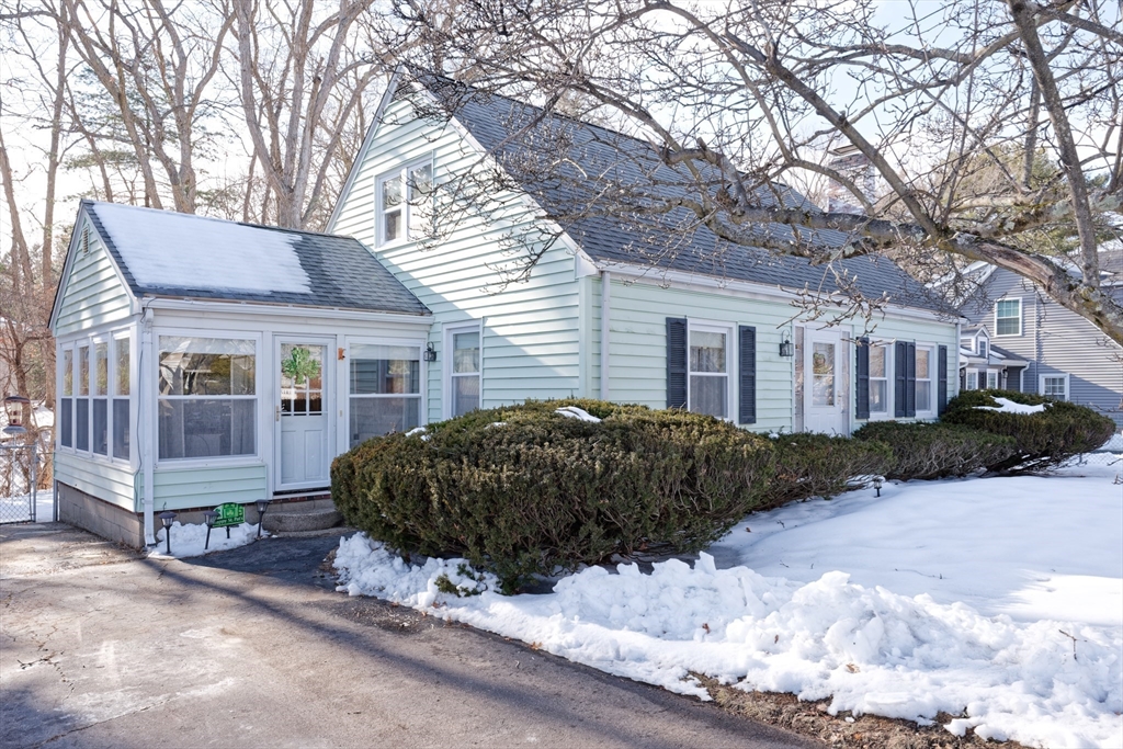 17 Blackman Road Canton, MA 02021 - Photo 35 of 36 a view of a house with a yard covered in snow