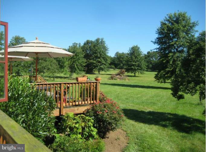 20163 Unison Road Round Hill, VA 20141 - Photo 4 of 20 a view of a wooden deck with a bench
