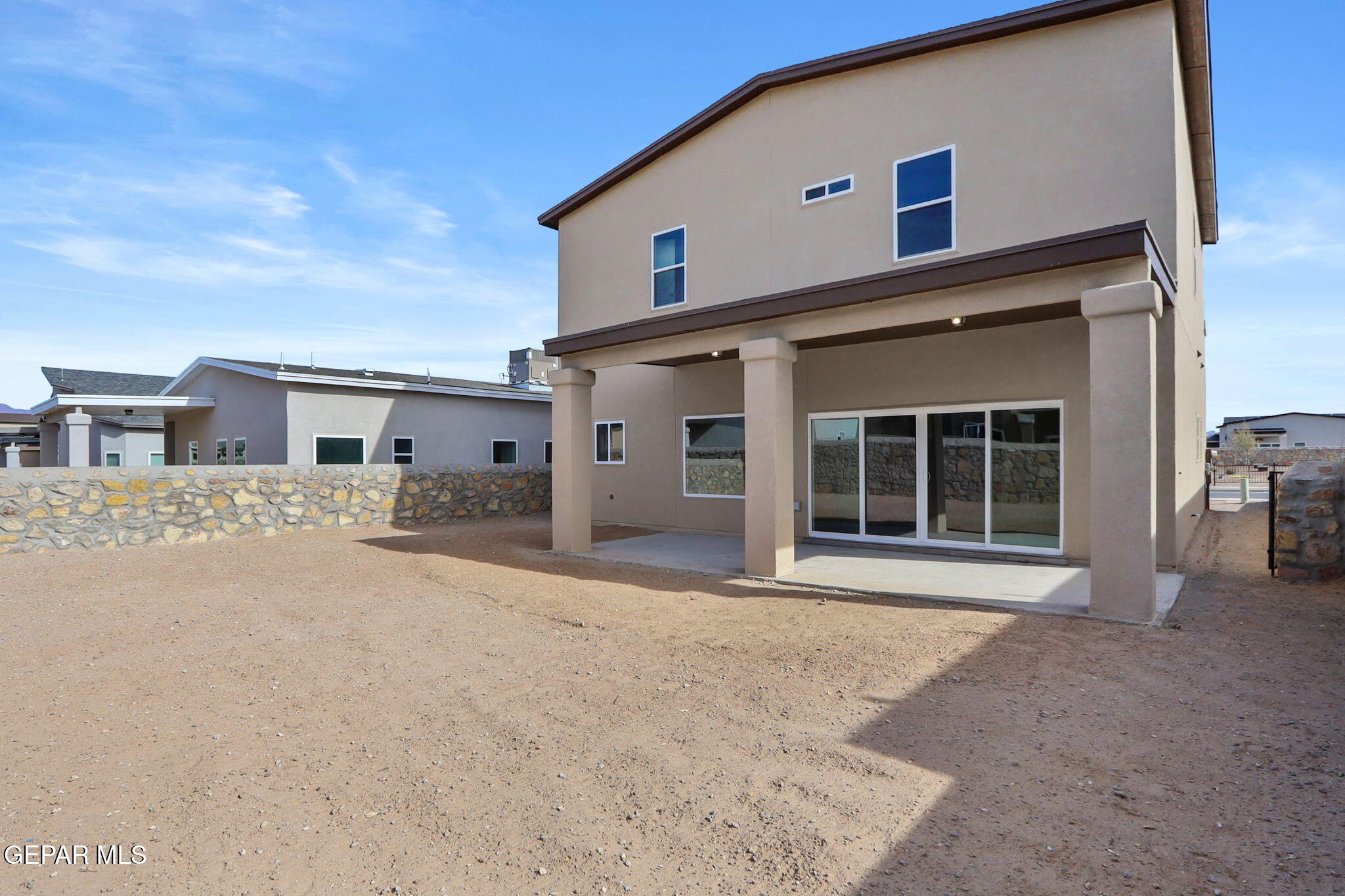 15313 Resolve Drive El Paso, TX 79938 - Photo 45 of 45 a front view of a house with a yard and garage