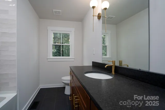 a bathroom with a sink and a toilet