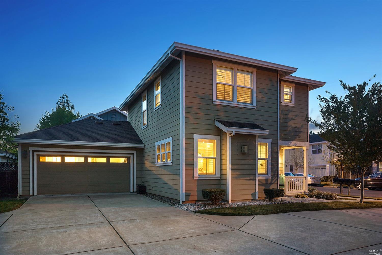 2456 Prairie Lane Santa Rosa, CA 95403 - Photo 1 of 1 a front view of a house with garage