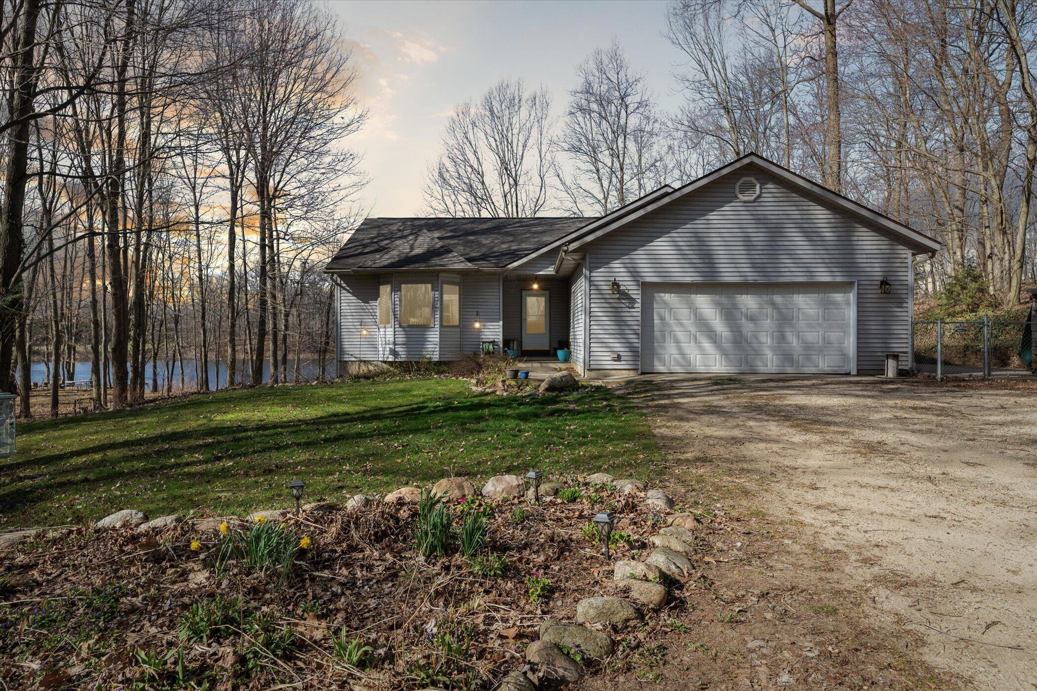 13344 Gilkey Lake Road Delton, MI 49046 - Photo 1 of 60 Front of House
