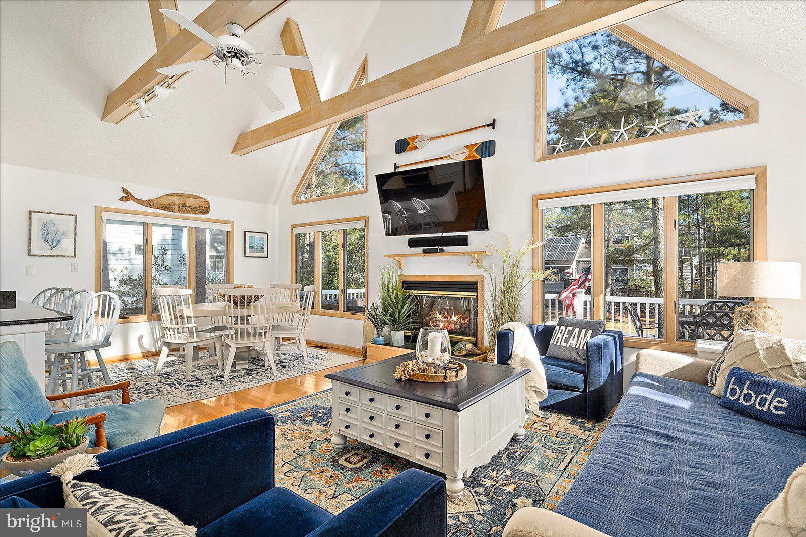 943 Pine Tree Lane Bethany Beach, DE 19930 - Photo 13 of 87 Floor to ceiling windows