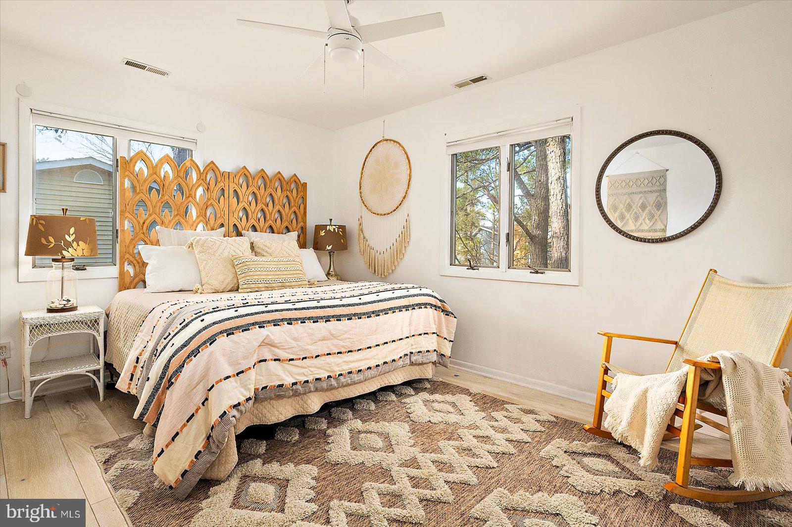 943 Pine Tree Lane Bethany Beach, DE 19930 - Photo 31 of 87 Second bedroom with ceiling fan